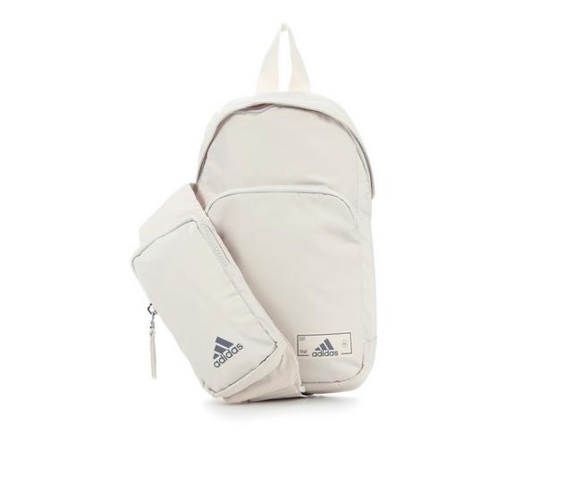 Adidas Essential 2 Sling Crossbody Bag in Beige color
