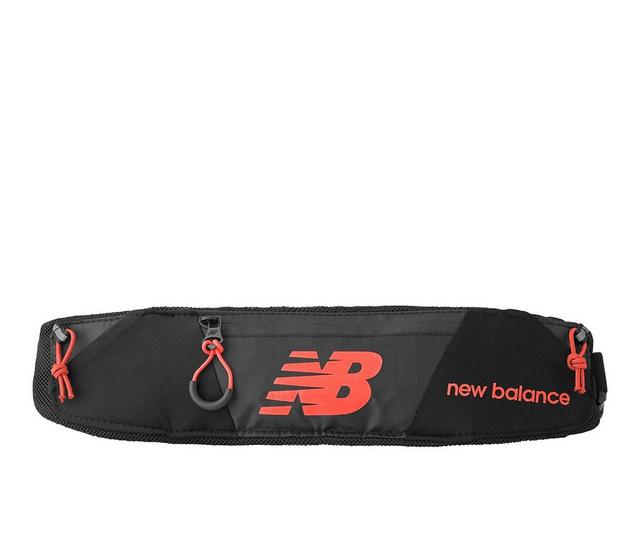 New Balance Running Acc Belt Bag in Black/Red color