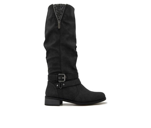 Women's XOXO Mayne- B Knee High Boots in Grey color