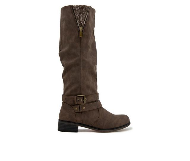 Women's XOXO Mayne- B Knee High Boots in Brown color