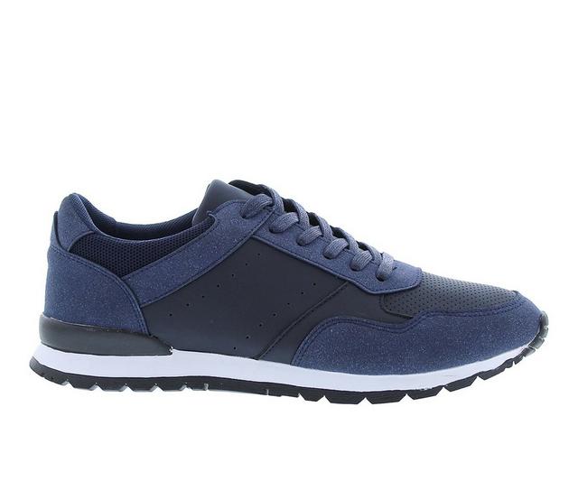 Men's English Laundry Kenneth Casual Oxfords in Navy color