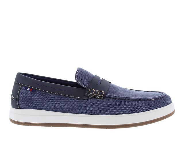 Men's English Laundry Russell Loafers in Navy color
