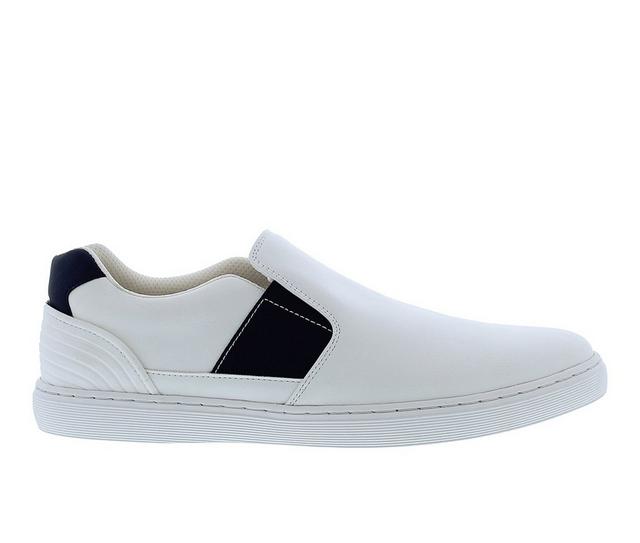 Men's English Laundry Landon Slip-On Shoes in White color