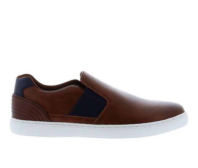 Men's English Laundry Landon Slip-On Shoes in Cognac color