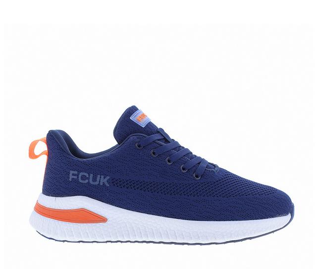 Men's French Connection Storm Sneakers in Navy color