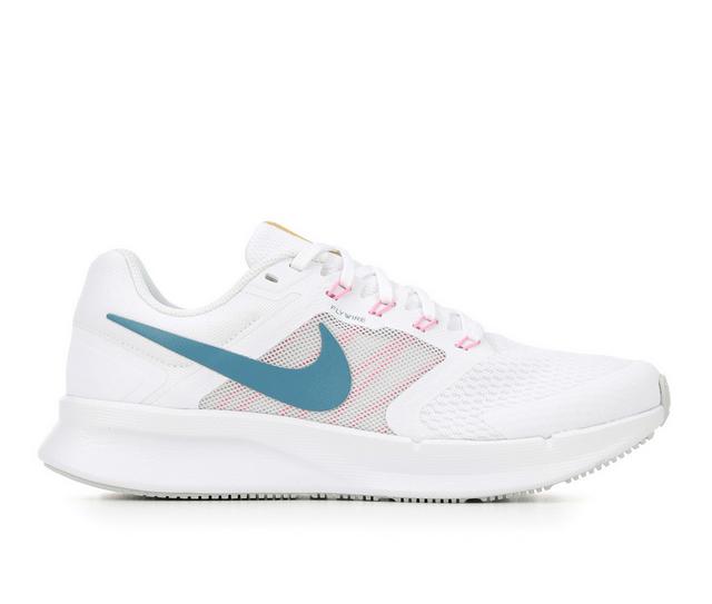 Women's Nike Run Swift 3 Sustainable Running Shoes in Wht/Aqu/Gld 100 color