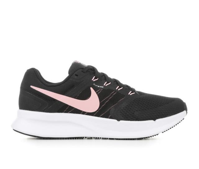 Women's Nike Run Swift 3 Sustainable Running Shoes in Black/Pink/Wht color