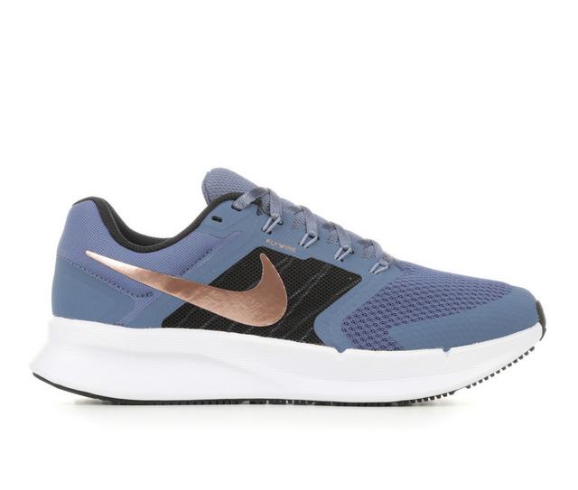 Women's Nike Run Swift 3 Sustainable Running Shoes in Bl/Rose Gold/Wt color