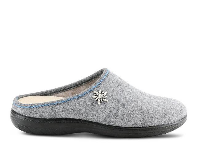 Flexus Loralee Slippers in Grey color