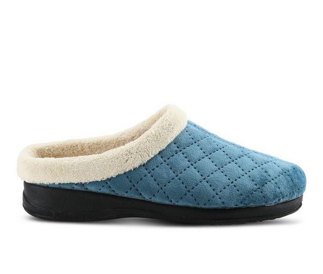 Flexus Sleeper Slippers in Blue color