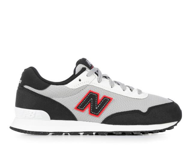 Boys' New Balance Big Kid 515 Boys Running Shoes in SlateGrey/White color