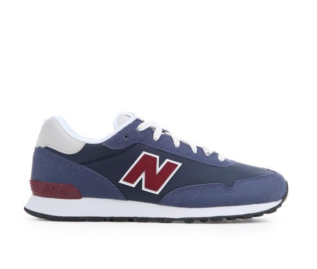 Boys' New Balance Big Kid 515 Running Shoes in Blue/Red/White color