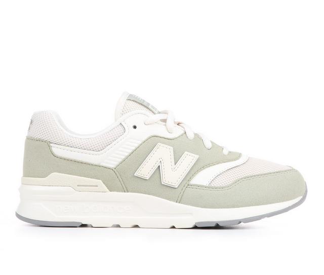 Girls' New Balance New Balance Big Kid 997 Running Shoes in Olivine/Linen color