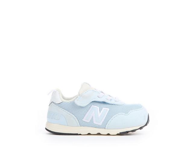 Boys' New Balance Infant & Toddler 515 Running Shoes in QuaryBlu/Angora color