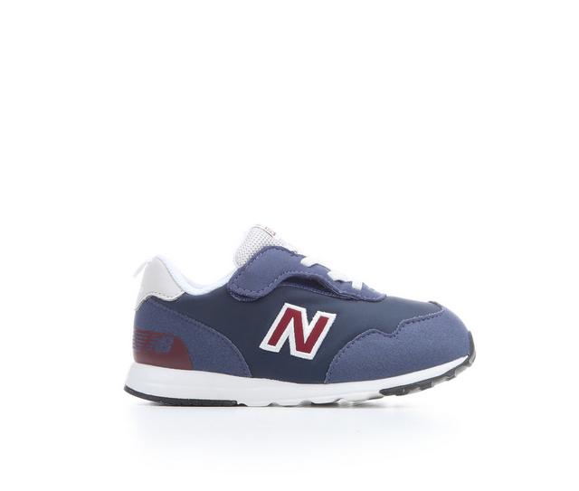 Boys' New Balance Infant & Toddler 515 Running Shoes in Blue/Red/White color