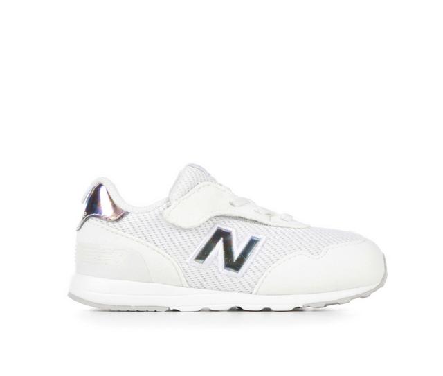 Girls' New Balance Infant 515 Girls Running Shoes in Reflection/Wht color
