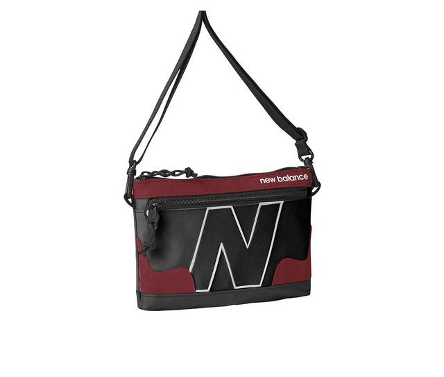 New Balance Legacy Shoulder Bag in Black/Red color