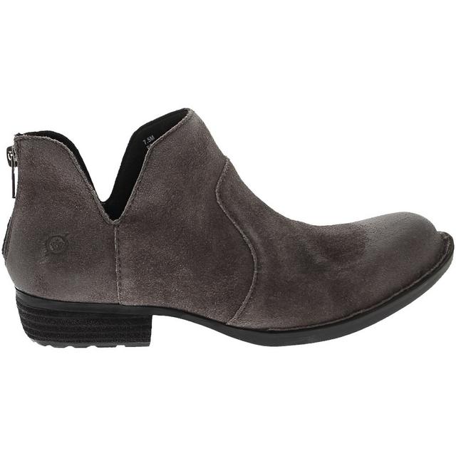 Women's Born Kerri Booties in Dk Grey color