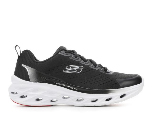 Men's Skechers 232634 Glidestep Swift Running Shoes in Black/White color