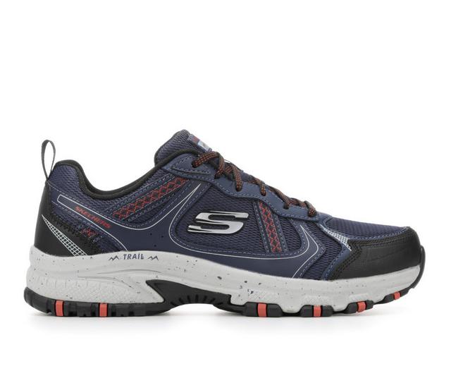 Men's Skechers 237266 Hillcrest Trail Running Shoes in Navy/Red color