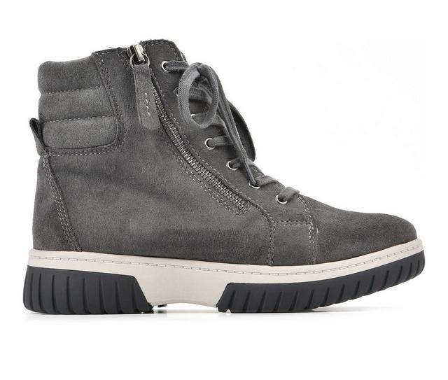 Women's White Mountain Go Getter Sneaker Booties in New Charcoal color