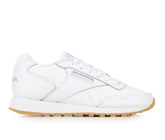 Women's Reebok Glide Foundation Running Shoes in White/Gum color