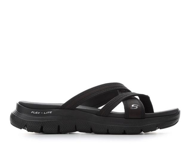Women's Skechers Cali Flex Appeal Start Up 3.0 Sandals in Black color