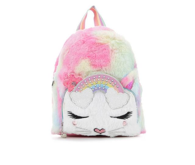 OMG Accessories Bella Ombre Crown Mini Backpack in Bubblegum color