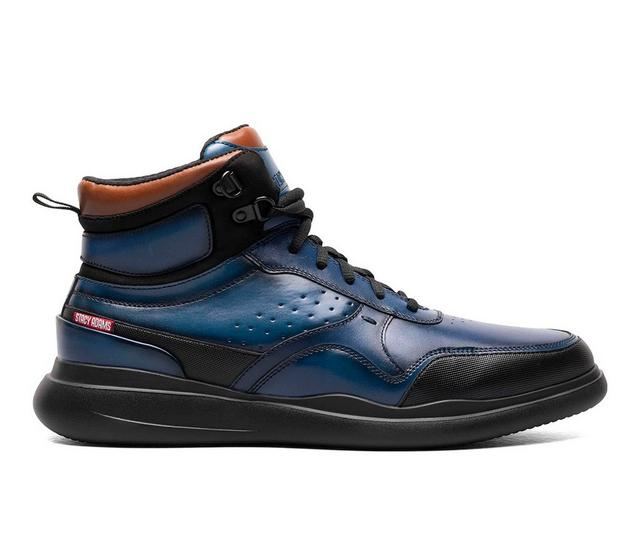 Men's Stacy Adams Mayson Sneaker Boot in Blue color