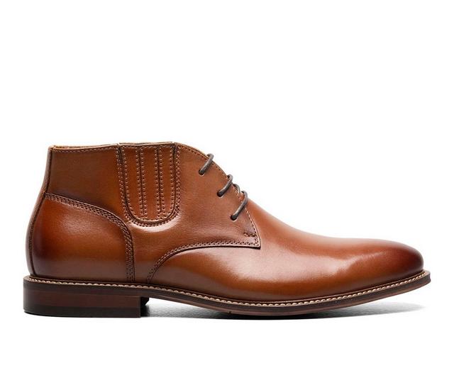 Men's Stacy Adams Maxwell Chukka Boots in Cognac color