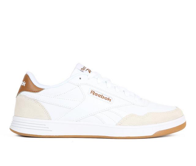 Men's Reebok ID4103 Sneakers in WHT/BROWN color