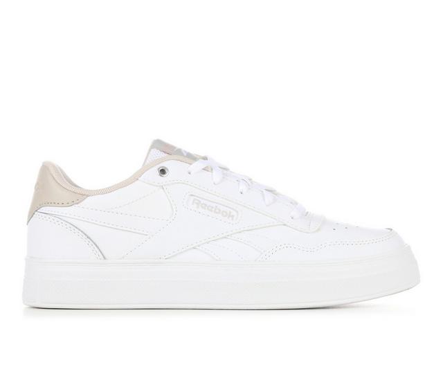 Women's Reebok COURT ADVANCE BOLD Sneakers in White/Moon color