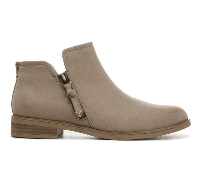 Women's Dr. Scholls Astir Booties in Woodsmoke Brown color