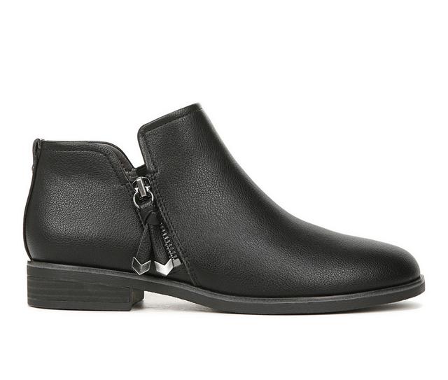 Women's Dr. Scholls Astir Booties in Black Smooth color