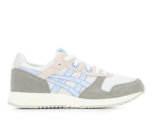 Women's ASICS Lyte Classic Sneakers in Cream/Green/Sky color