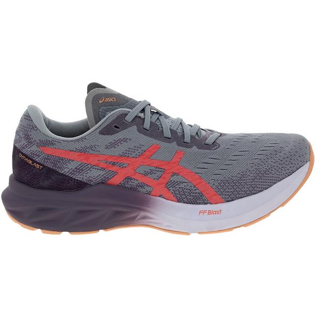 Women's ASICS Dynablast 3 Running Shoes in GREY/BLACK color