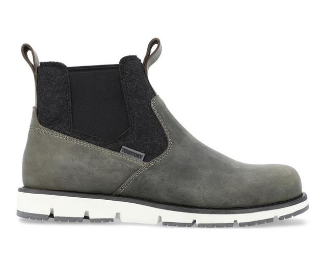 Men's Territory Canyonlands Water Resistant Dress Boots in Grey color