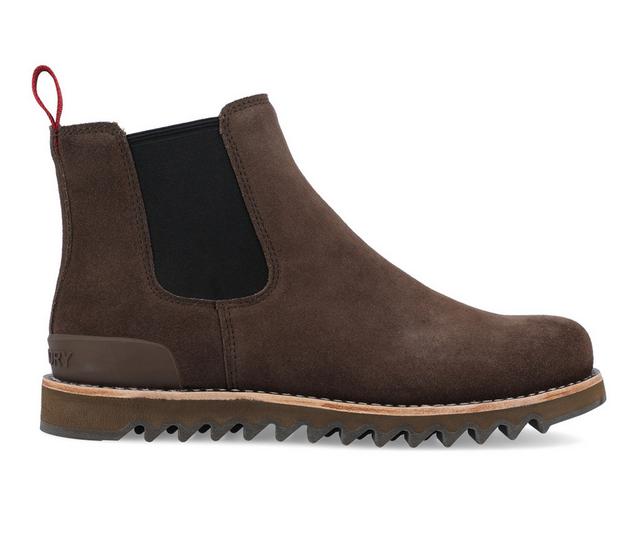 Men's Territory Yellowstone Dress Boots in Brown color