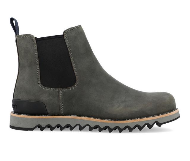 Men's Territory Yellowstone Dress Boots in Grey color