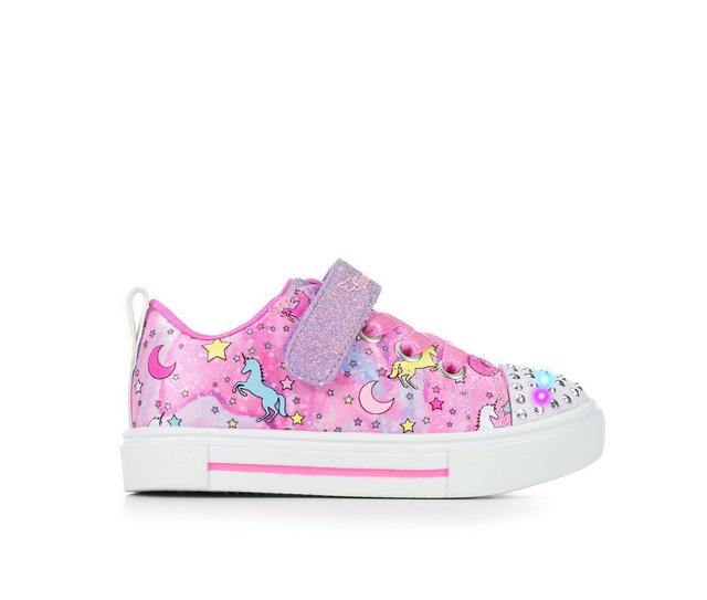 Girls' Skechers Toddler Twinkle Sparks-Unicorn Sneakers in Pink/Multi color