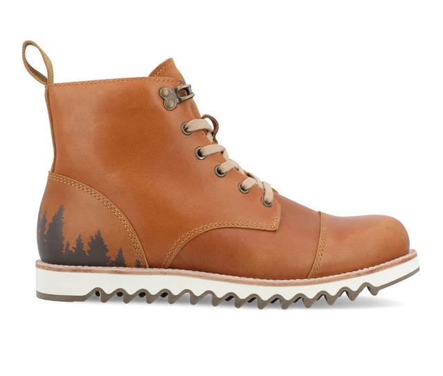 Men's Territory Zion Boots in Chestnut color