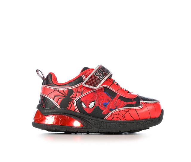 Boys' MARVEL Toddler & Little Kid Spider-Man 12 Light-Up Sneakers in Red/Black color