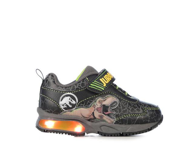 Boys' Universal Studios Toddler & Little Kid Jurassic 11 Light-Up Sneakers in BROWN color