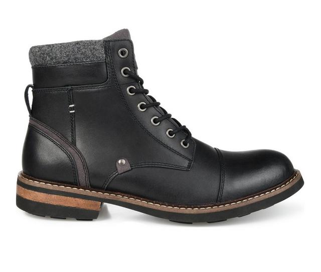Men's Territory Yukon Boots in Black Wide color