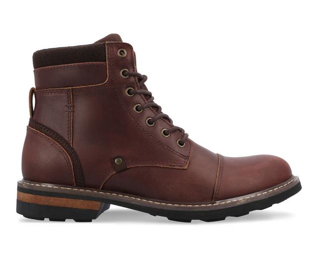 Men's Territory Yukon Boots in Mahogany Wide color