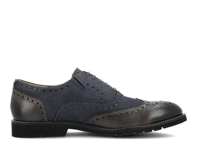 Men's Thomas & Vine Covington Wingtip Oxfords in Navy color