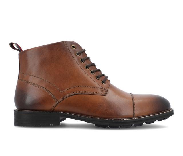 Men's Thomas & Vine Avrum Dress Boots in Cognac color