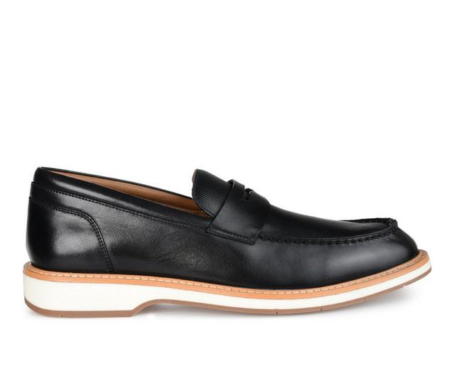 Men's Thomas & Vine Watkins Wide Loafers in Black color