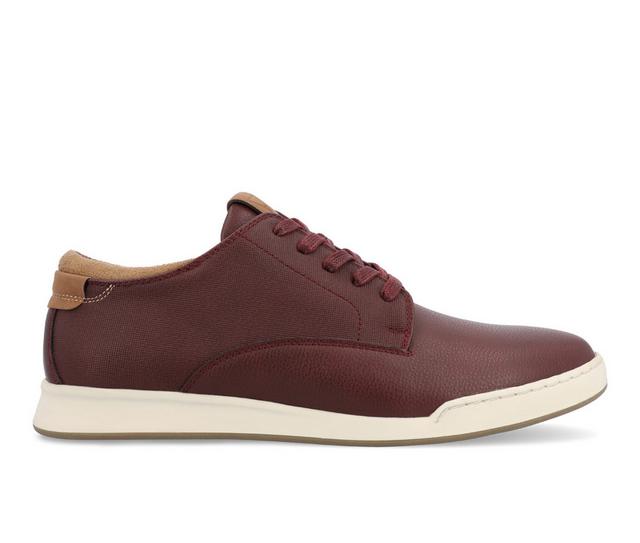 Men's Vance Co. Aydon W Casual Oxfords in Burgundy Wide color