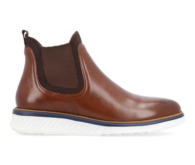 Men's Vance Co. Hartwell Chelsea Boots in Brown color